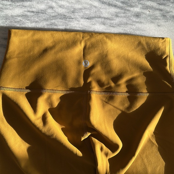 Lululemon Wunder Train High-Rise Tight 25" Gold Spice 8 - Picture 8 of 12